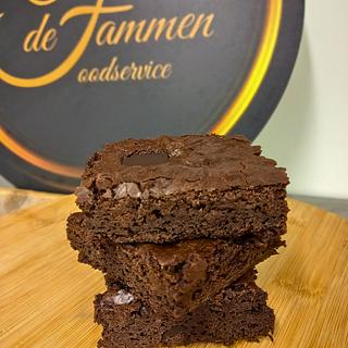 Vegan Brownie puur 6 stuks